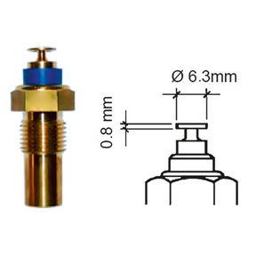 Veratron VDO Kühlmitteltemperatur Sensor 40 – 120 °C, 1polig, M10 x 1 konisch, kurz