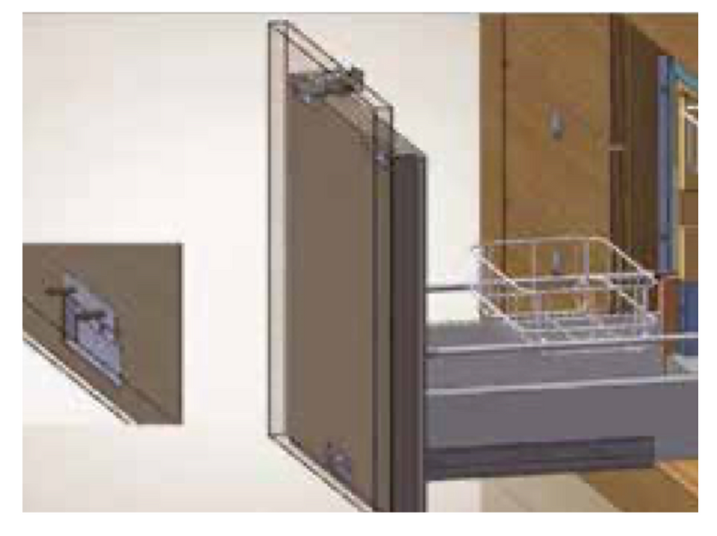 Isotherm Drawer Freezer Custom Door 100 Liter Schubladengefrierschrank 12/24V