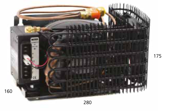 Isotherm Compact Classic Luftgekühlte Kühlanlage / Gefrieranlage smarte Energie Regelung (SEC) 12/24V (2001)