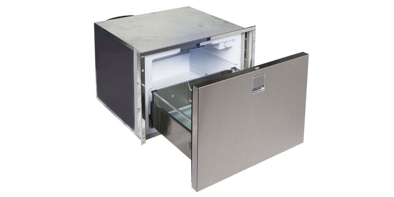 Isotherm Drawer Inox Clean Touch 70 Liter Schubladengefrierschrank mit Eiswürfelfunktion 230V