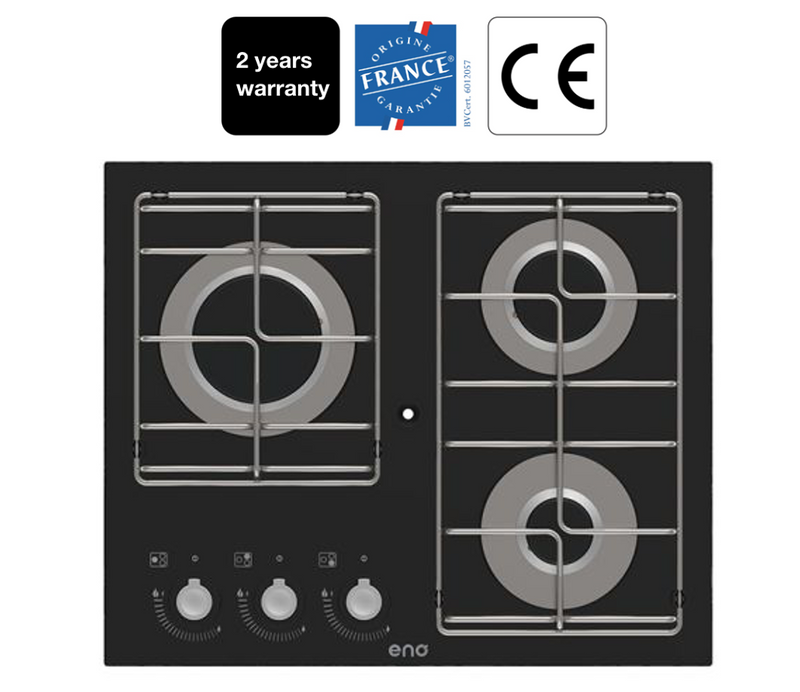 Eno Masterglass 3 Brenner Einbaukochfeld