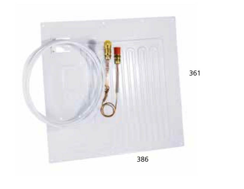 Isotherm Compact Classic Luftgekühlte Kühlanlage mechanisches Thermostat 12/24V bis max. 150 Liter (GE150)