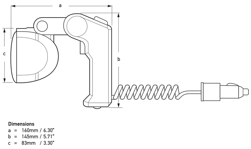 Hella LED Hand-Suchscheinwerfer