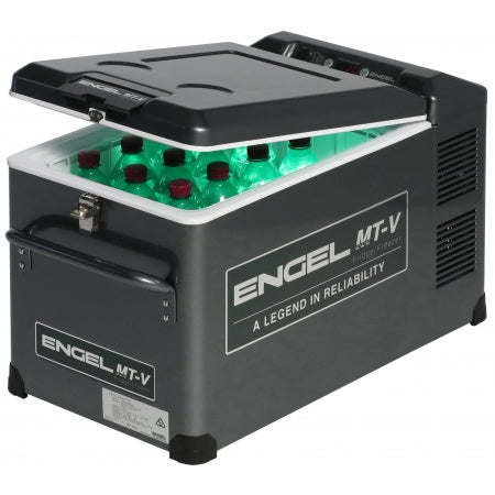 ENGEL Kompressor-Kühlbox 32 Liter MT35FV 12/24/230 Volt Multivolt mit Display