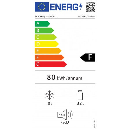 ENGEL Kompressor-Kühlbox 32 Liter MT35FV 12/24/230 Volt Multivolt mit Display