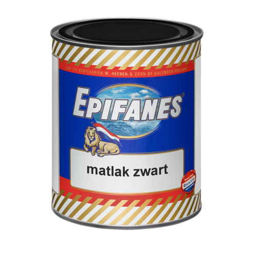 EPIFANES Epifanes Mattlack schwarz 750m